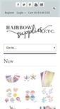 Mobile Screenshot of hairbowsuppliesetc.com